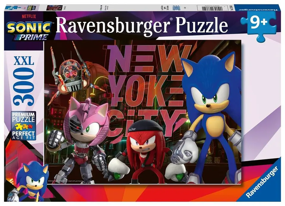 ⁨Puzzle 300 Sonic Prime⁩ w sklepie Wasserman.eu