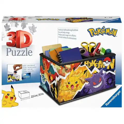 ⁨Puzzle 3D 216 Szkatułka Pokemon⁩ w sklepie Wasserman.eu