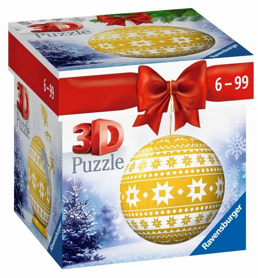 ⁨Puzzle 3D 54 Świąteczne dekoracje motyw 2⁩ w sklepie Wasserman.eu