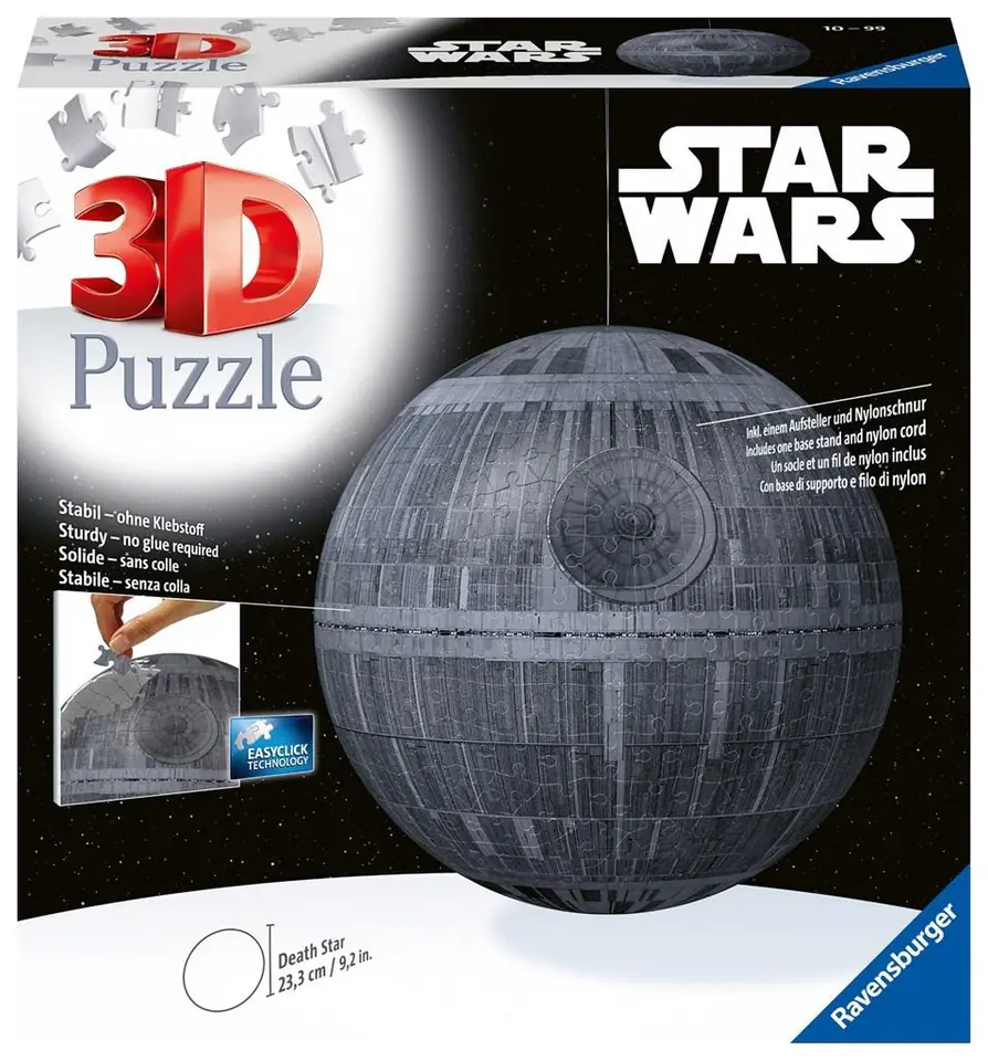 ⁨Puzzle 3D 540 Gwiazda Śmierci⁩ w sklepie Wasserman.eu