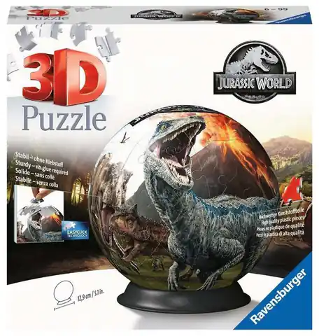 ⁨Puzzle 3D 72 Kula Jurassic World⁩ w sklepie Wasserman.eu