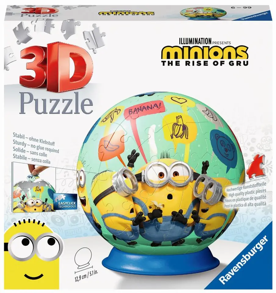 ⁨Puzzle 3D 72 Kula Minionki 2⁩ w sklepie Wasserman.eu