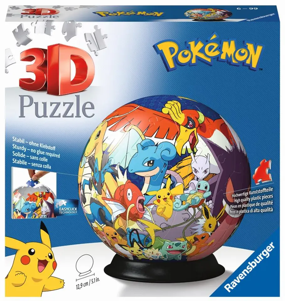 ⁨Puzzle 3D 72 Kula Pokemon⁩ w sklepie Wasserman.eu