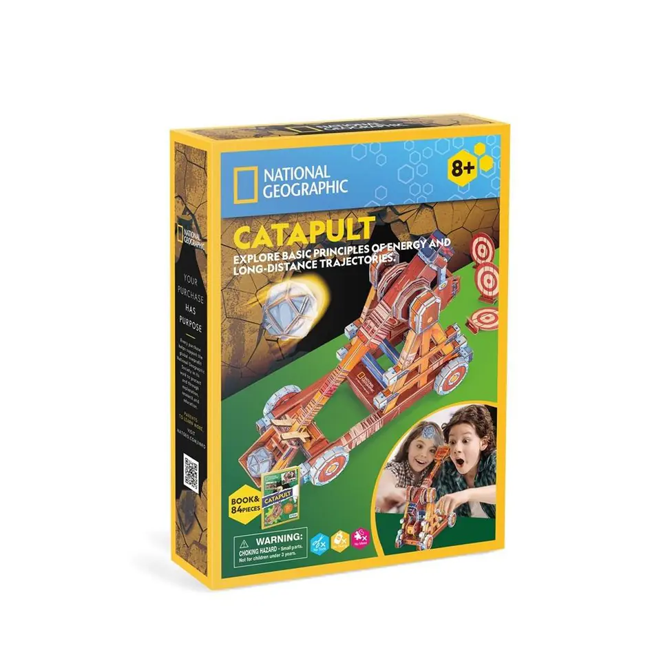 ⁨Puzzle 3d National Geographic Katapulta⁩ w sklepie Wasserman.eu