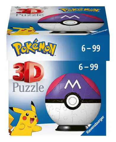 ⁨Puzzle 3D Pokemon Master Ball⁩ w sklepie Wasserman.eu