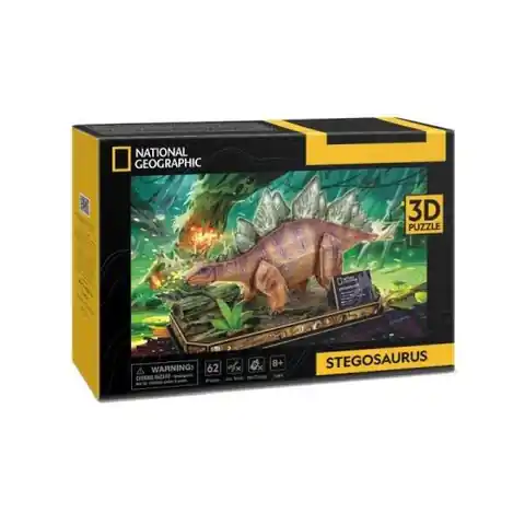 ⁨Puzzle 3D Stegozaur National Geographic⁩ w sklepie Wasserman.eu