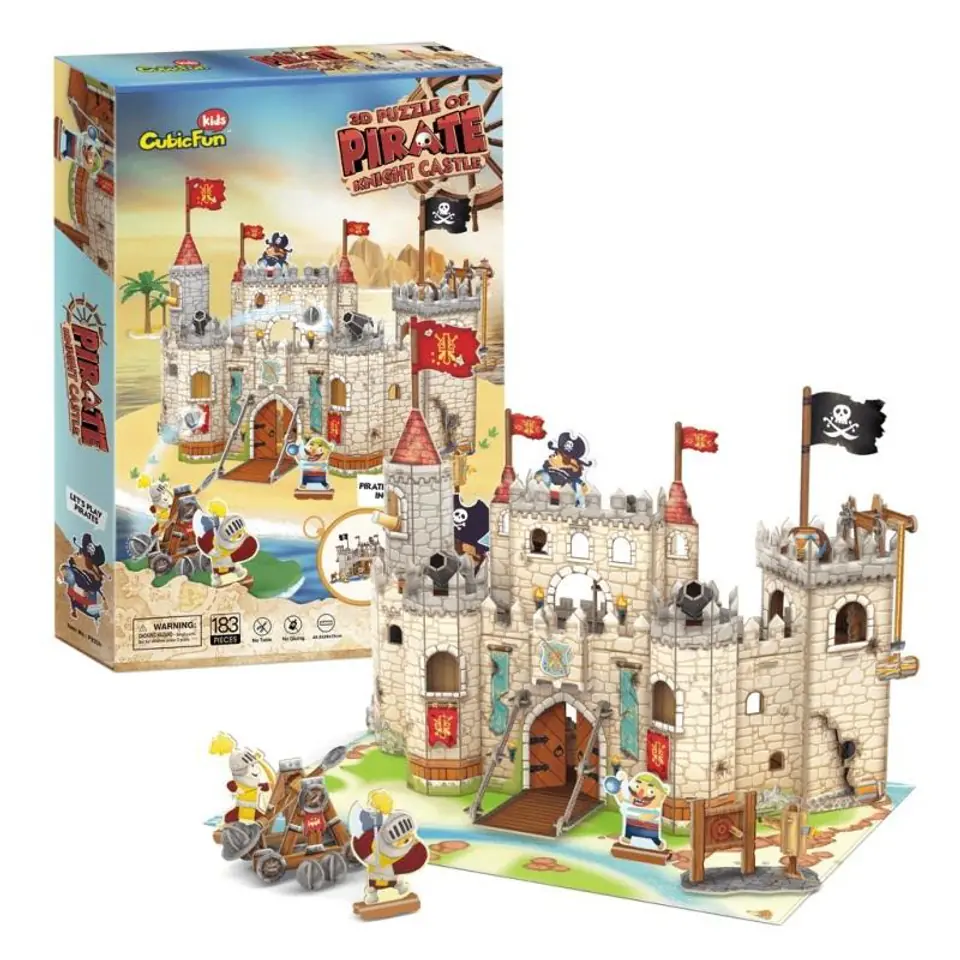 ⁨Puzzle 3D Zamek piratów⁩ w sklepie Wasserman.eu