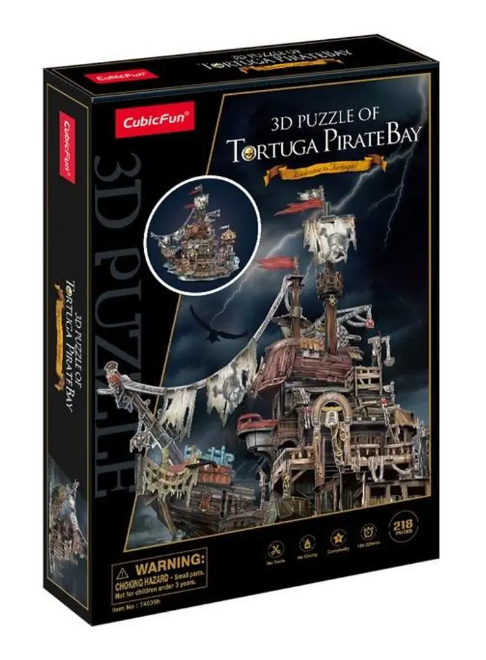 ⁨Puzzle 3D Zatoka piratów⁩ w sklepie Wasserman.eu