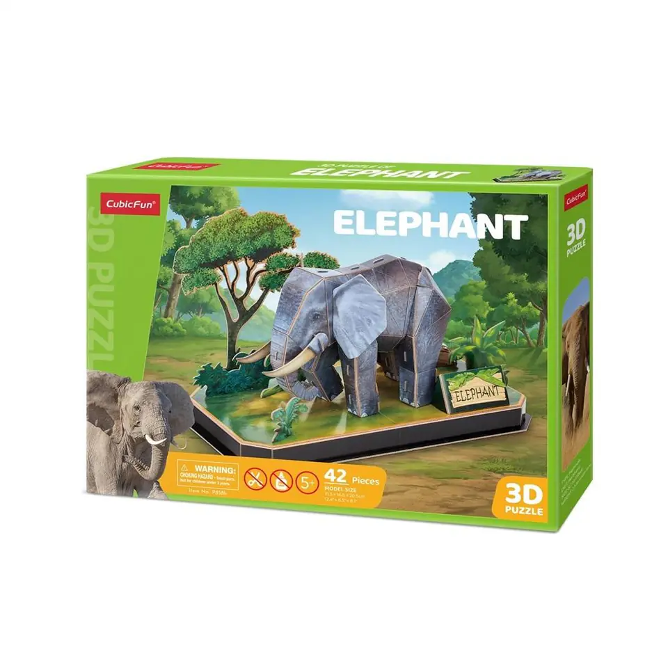 Puzzle 3D Zwierzęta Słoń w sklepie Wasserman.eu