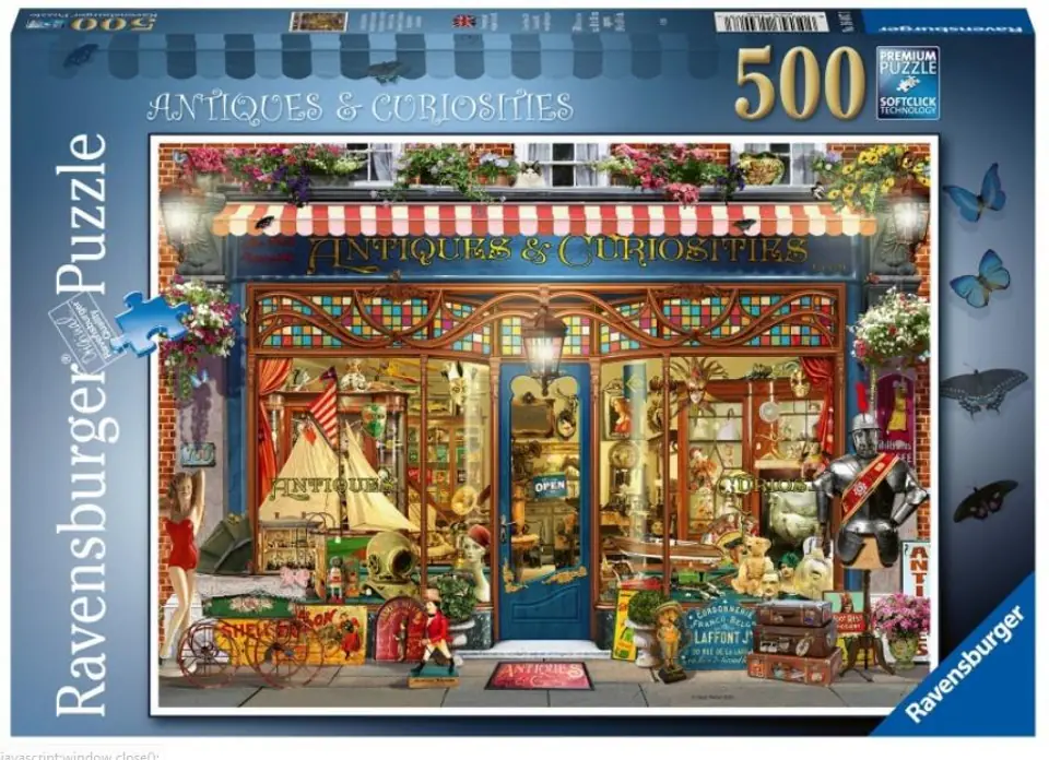 ⁨Puzzle 500 Witryna z Antykami⁩ w sklepie Wasserman.eu