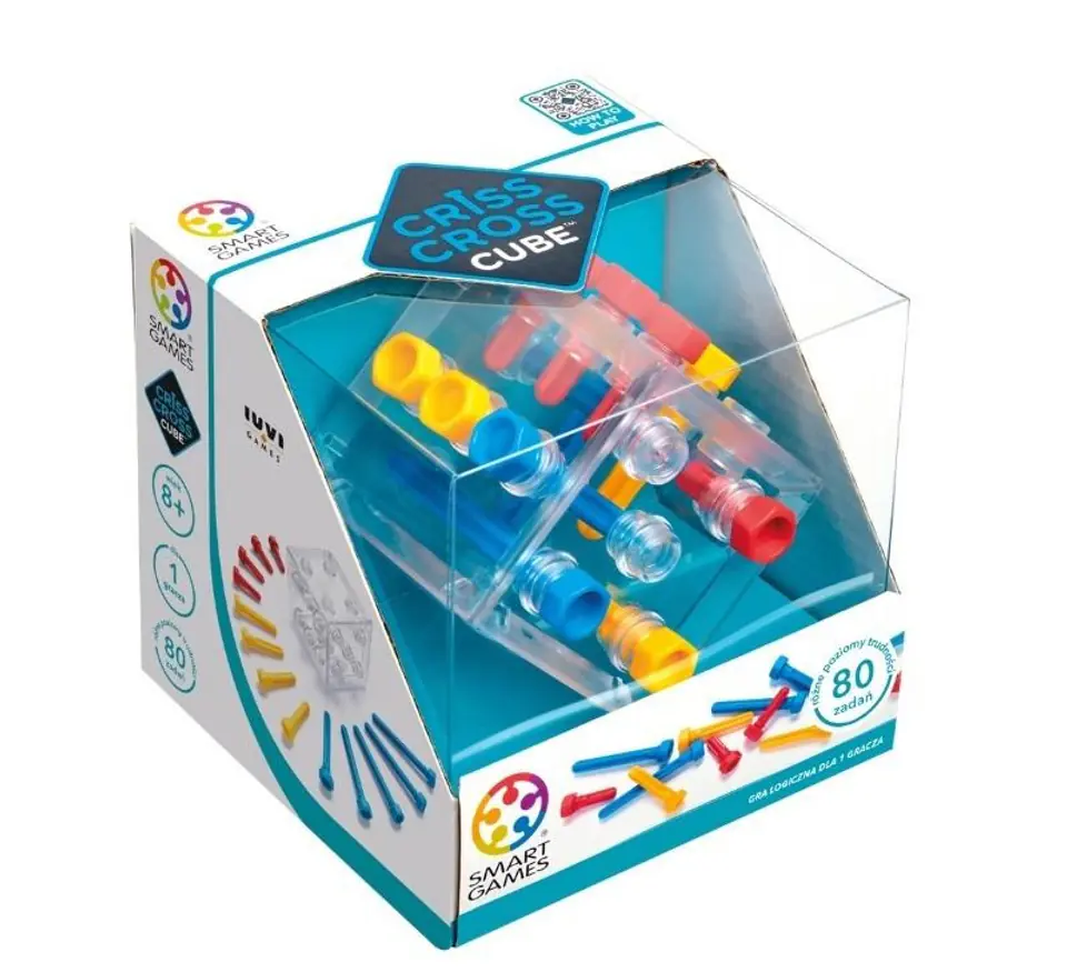 Smart Games Criss Cross Cube (PL) IUVI Games w sklepie Wasserman.eu