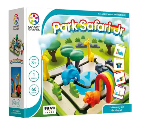 ⁨Smart Games Park Safari Jr (PL) IUVI Games⁩ w sklepie Wasserman.eu