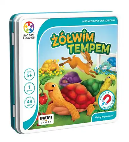 ⁨Smart Games Żółwim Tempem (PL) IUVI Games⁩ w sklepie Wasserman.eu