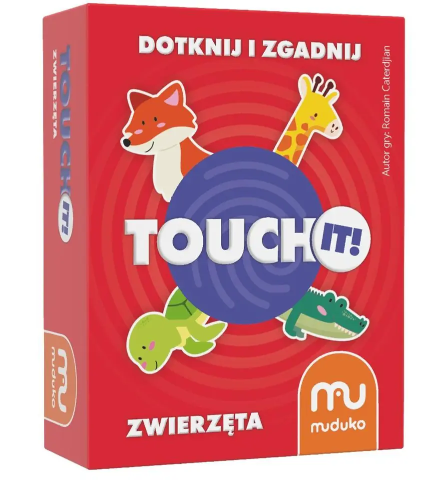 ⁨Touch it! Dotknij i zgadnij. Zwierzęta MUDUKO⁩ w sklepie Wasserman.eu