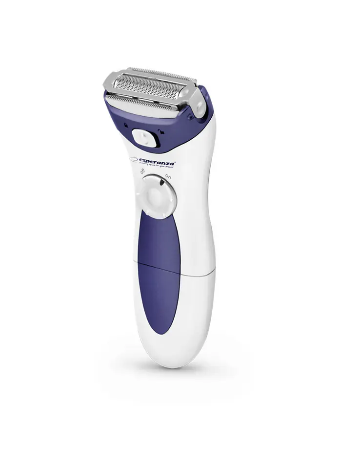 ⁨EBG003B Shaver for women Aruba white-blue Esperanza⁩ at Wasserman.eu