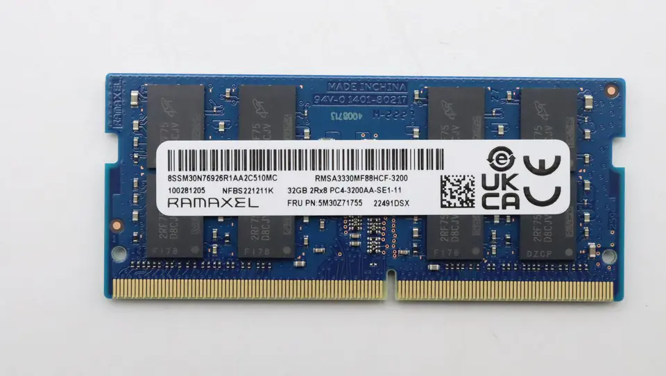 ⁨Lenovo 32GB DDR4 SODIMM memory module⁩ w sklepie Wasserman.eu