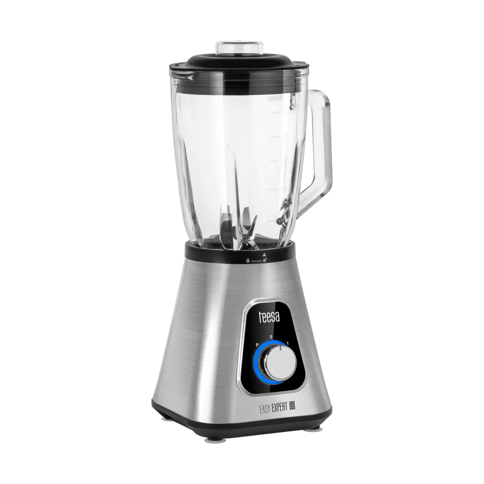 ⁨Blender kielichowy EASY EXPERT GO 1300W , szklany kielich 1,5L + kubek podróżny 600 ml⁩ w sklepie Wasserman.eu