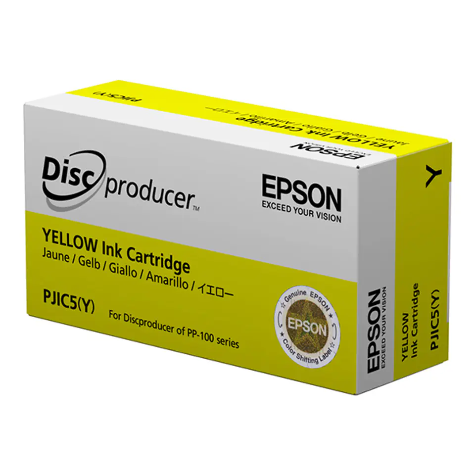 ⁨Epson oryginalny ink / tusz C13S020692, PJIC7(Y), yellow⁩ w sklepie Wasserman.eu