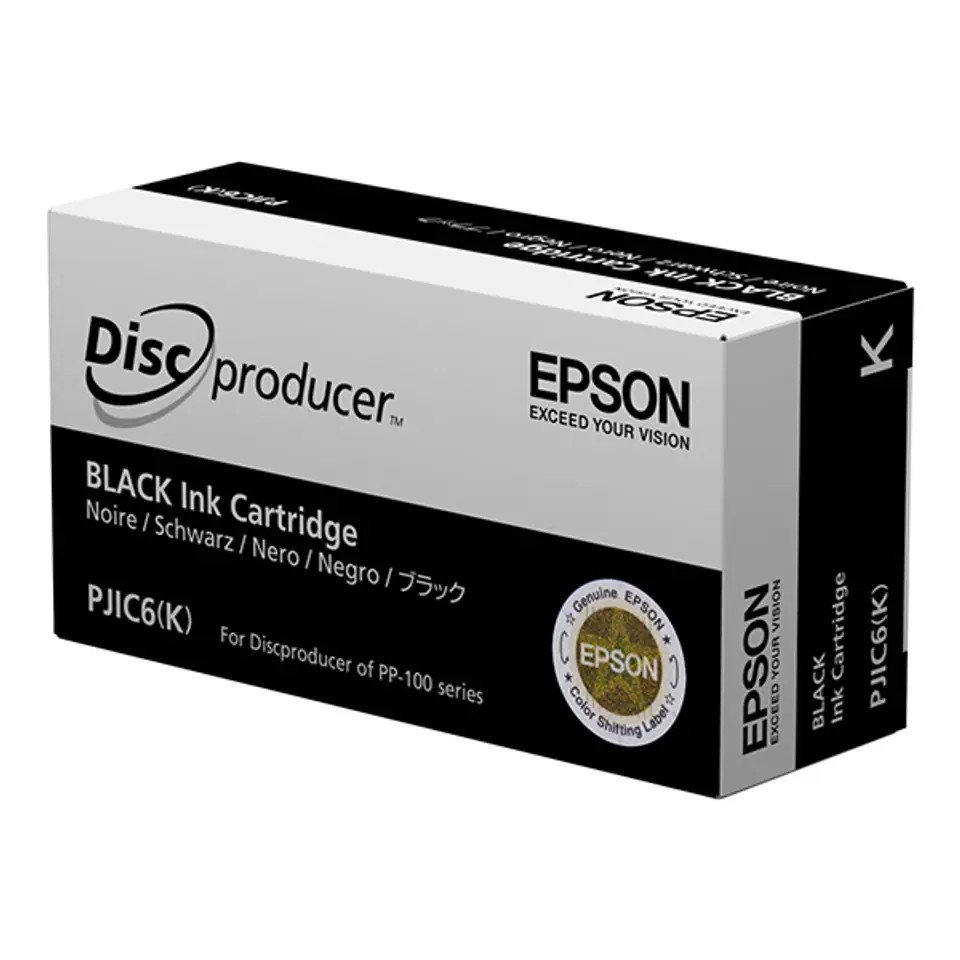 ⁨Epson oryginalny ink / tusz C13S020693, PJIC7(K), black⁩ w sklepie Wasserman.eu