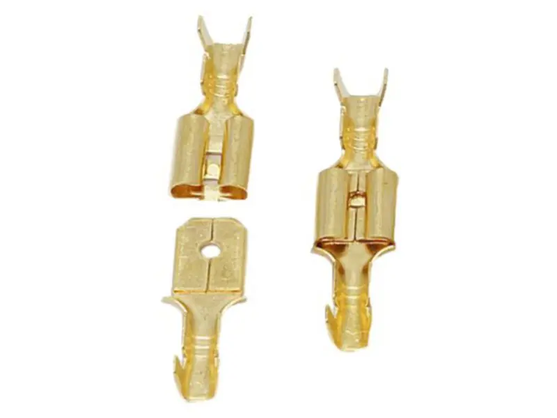 ⁨Para Konektorów Konektor Samochodowy Z Zaczepem Złączka Nasuwka 6,3mm 100kpl (200szt) Męski + Żeński Komplet⁩ w sklepie Wasserman.eu