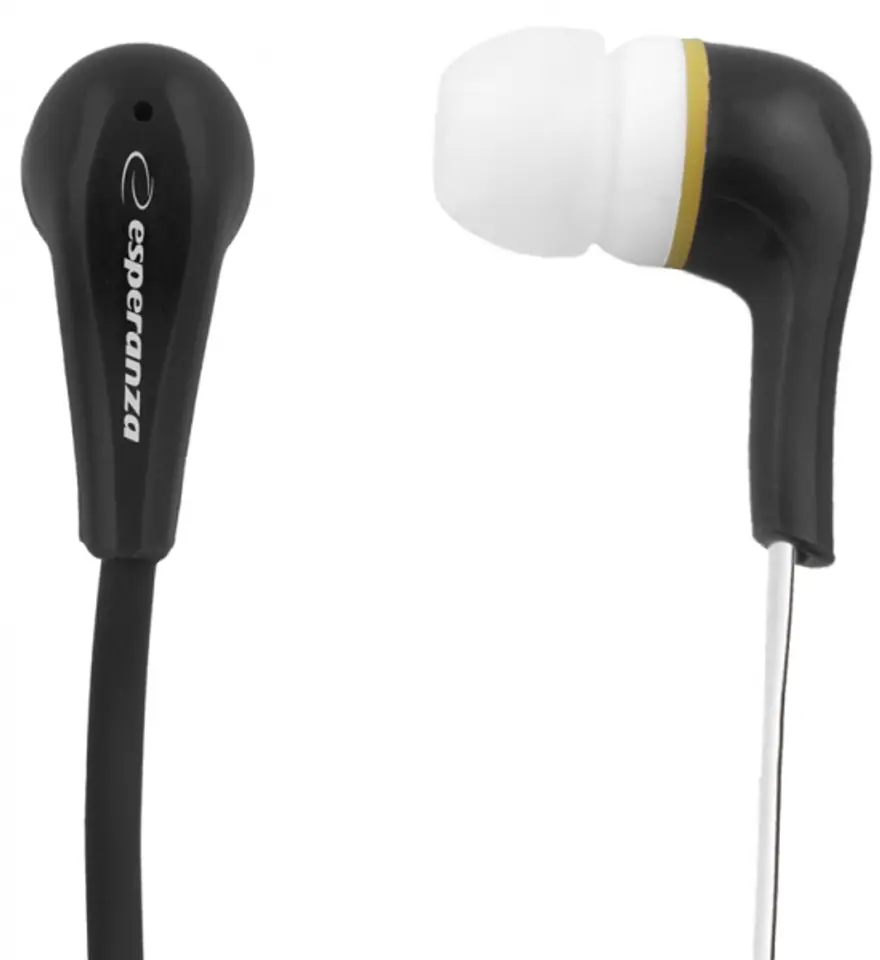 ⁨EH146K Lollipop In-ear Earphone Black Esperanza⁩ at Wasserman.eu