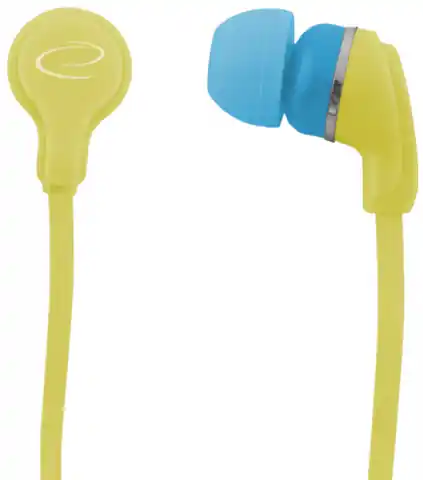 ⁨EH147Y In-ear Headphones Neon Yellow Esperanza⁩ at Wasserman.eu