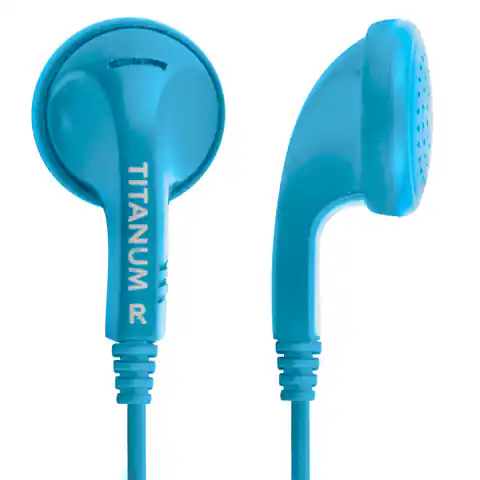 ⁨TH108B Słuchawki douszne niebieskie  Titanum⁩ w sklepie Wasserman.eu
