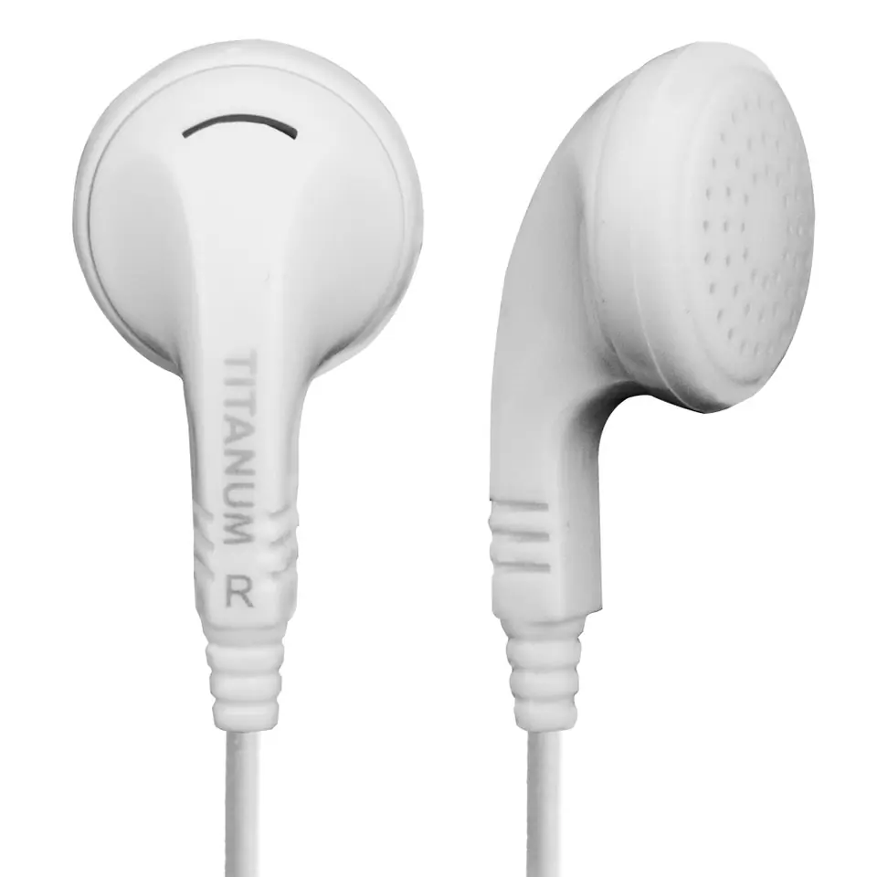 ⁨TH108W In-ear Earphone White Titanum⁩ at Wasserman.eu