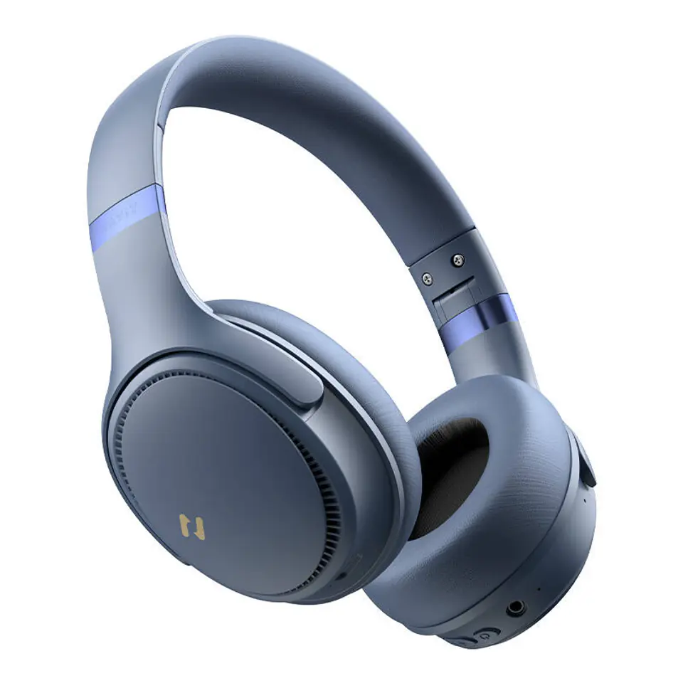 ⁨Słuchawki Havit H630BT PRO (niebieskie)⁩ w sklepie Wasserman.eu