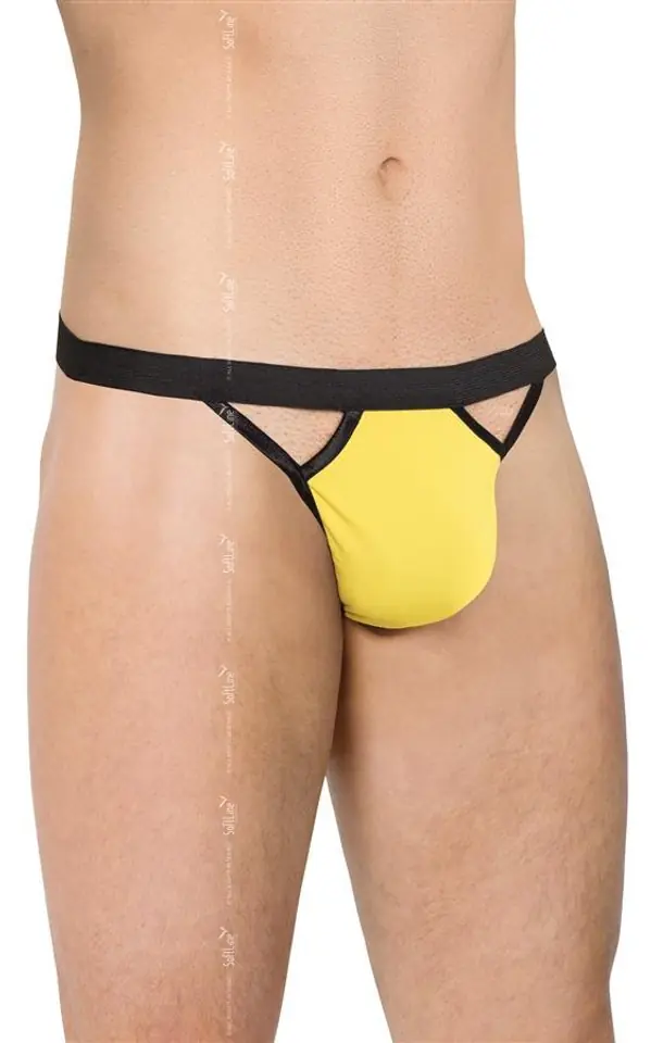 ⁨Mens Thong 4530 żółty (kolor żółty, rozmiar OneSize)⁩ w sklepie Wasserman.eu