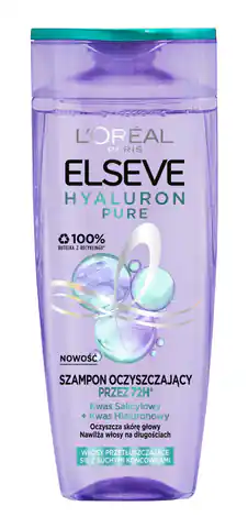 ⁨ELSEVE Hyaluron Pure Szampon oczyszczający skórę głowy 400ml⁩ w sklepie Wasserman.eu