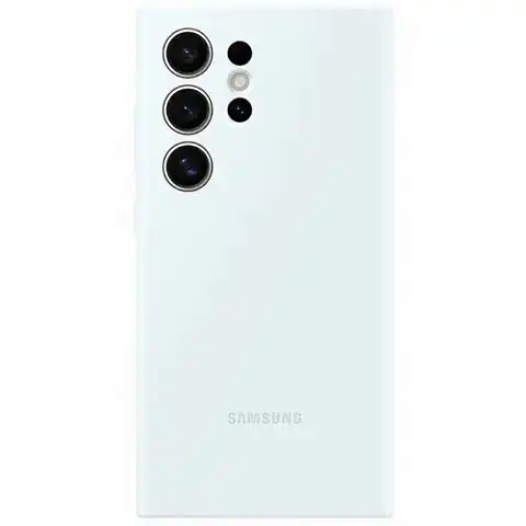 ⁨Etui Samsung EF-PS928TWEGWW S24 Ultra S928 biały/white Silicone Case⁩ w sklepie Wasserman.eu