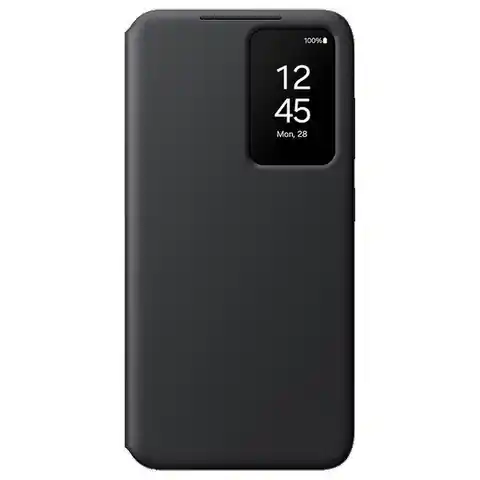 ⁨Etui Samsung EF-ZS921CBEGWW S24 S921 czarny/black Smart View Wallet Case⁩ w sklepie Wasserman.eu