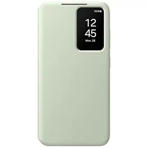 ⁨Etui Samsung EF-ZS926CGEGWW S24+ S926 jasnozielony/light green Smart View Wallet Case⁩ w sklepie Wasserman.eu