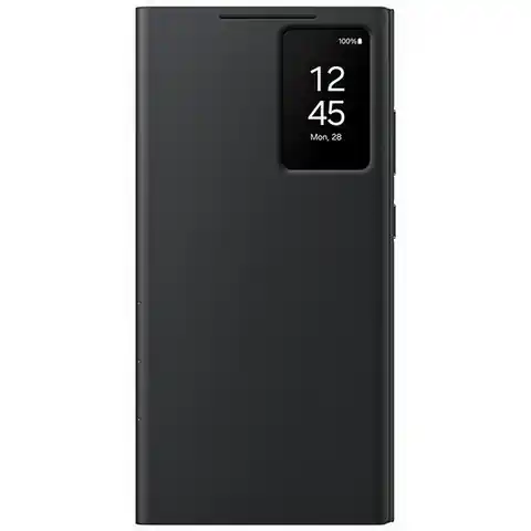 ⁨Etui Samsung EF-ZS928CBEGWW S24 Ultra S928 czarny/black Smart View Wallet Case⁩ w sklepie Wasserman.eu