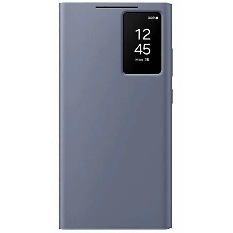 ⁨Etui Samsung EF-ZS928CVEGWW S24 Ultra S928 fioletowy/violet Smart View Wallet Case⁩ w sklepie Wasserman.eu