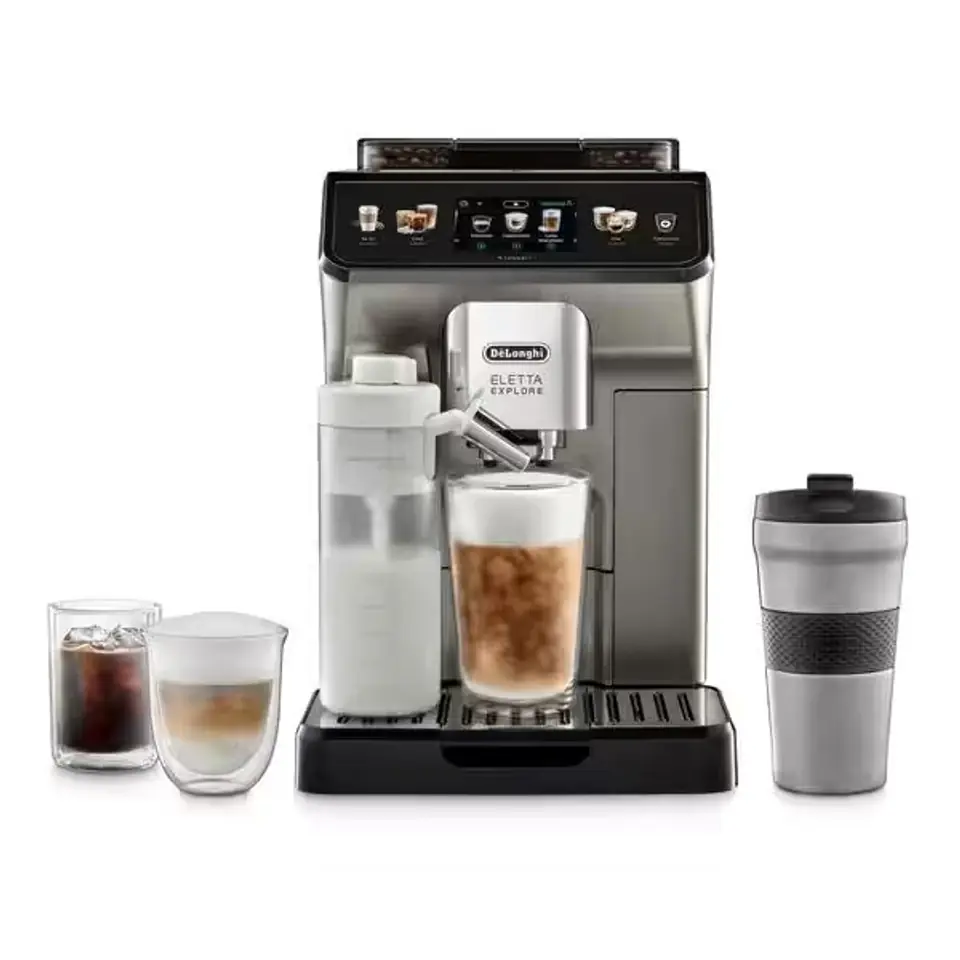 ⁨Ekspres ciśnieniowy DeLonghi ECAM 450.86.T⁩ w sklepie Wasserman.eu