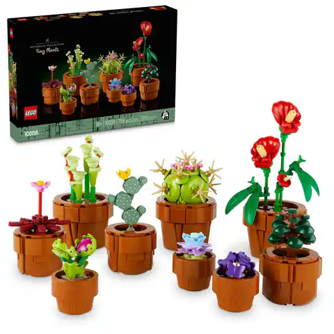 ⁨Lego Icons 10329 Małe roślinki⁩ w sklepie Wasserman.eu