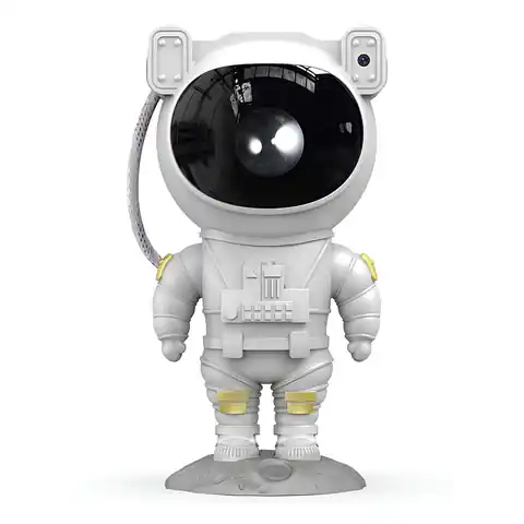 ⁨Star Projector | Bedside lamp, overhead projector | for children, in the shape of an astronaut⁩ at Wasserman.eu