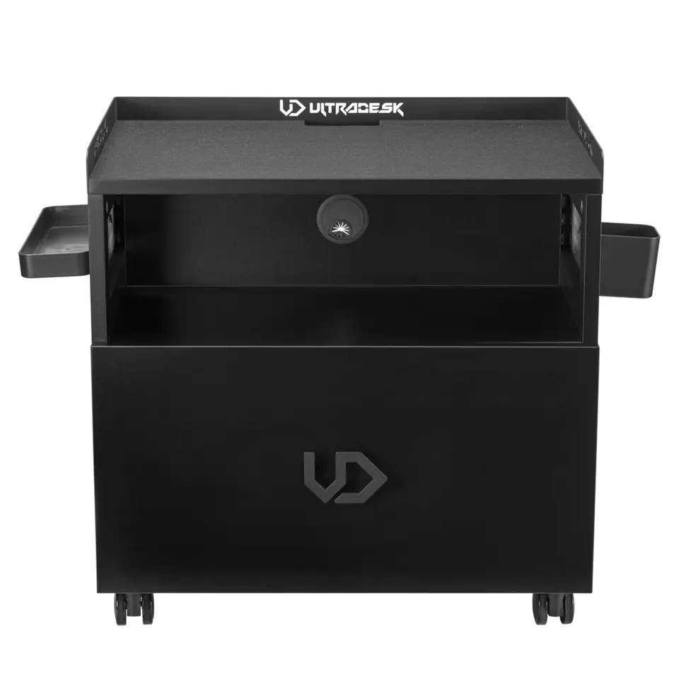 ⁨Ultradesk CRATE szafka uniwersalna, czarna⁩ w sklepie Wasserman.eu