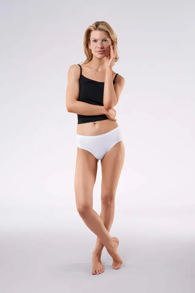 Figi Simple Panty Białe (Rozmiar M) w sklepie Wasserman.eu