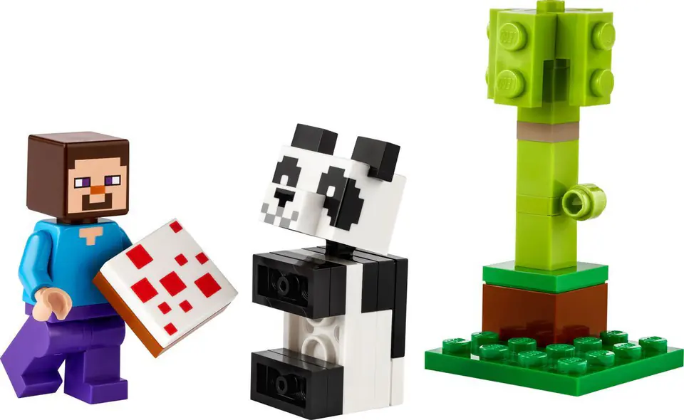⁨LEGO 30672 Minecraft Steve i mała panda⁩ w sklepie Wasserman.eu