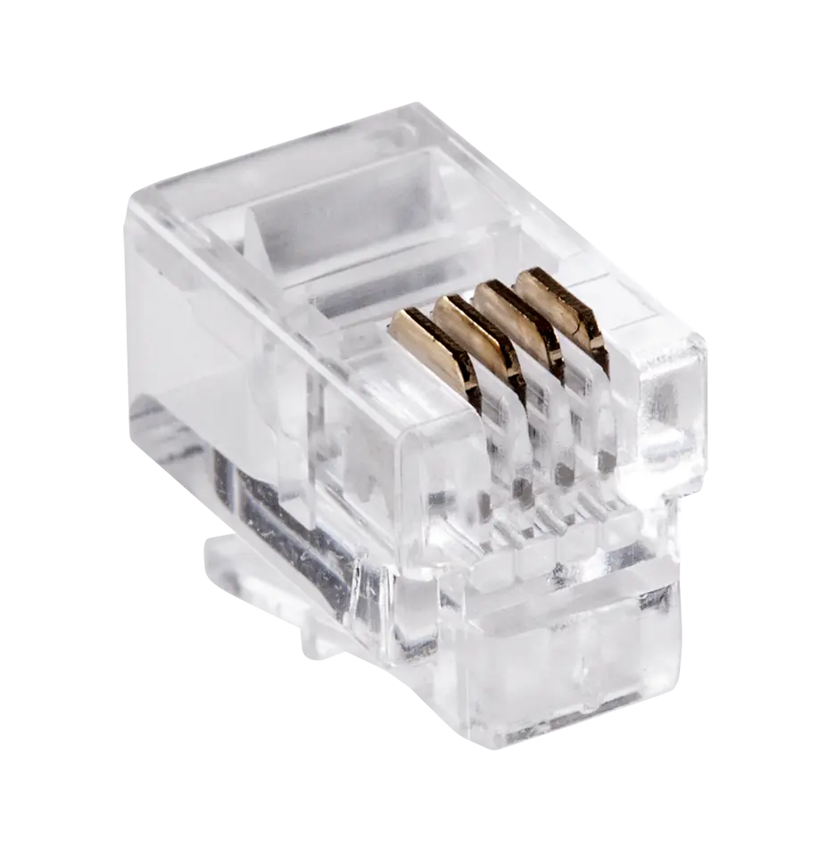⁨Plug the phone. 4P 4C x100pcs⁩ at Wasserman.eu