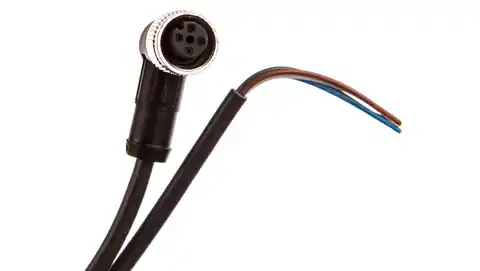 ⁨Connection cable 10m with angled socket 4P FIELDBUS M12 S/A AB-C4-10,0PUR-M12FA 22260341⁩ at Wasserman.eu