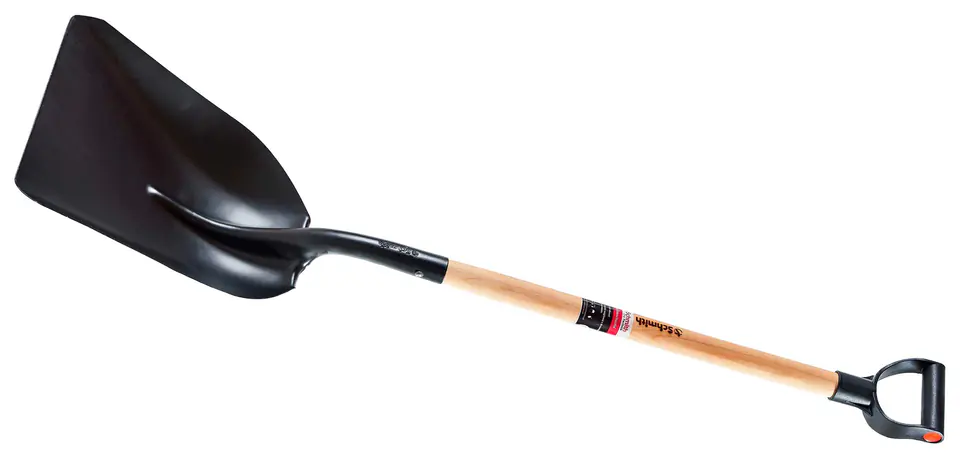 Carbon shovel with wooden shaft at Wasserman.eu