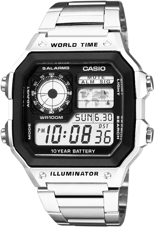 Zegarek CASIO AE-1200WHD-1AVDF + BOX w sklepie Wasserman.eu
