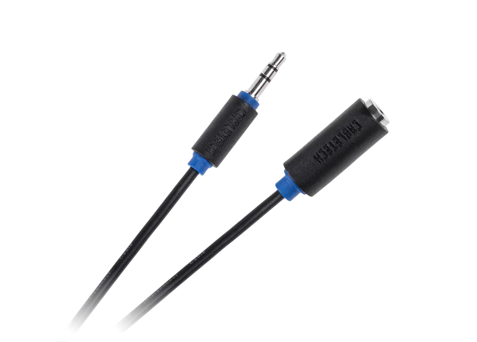 Kabel JACK 3.5 wtyk-gniazdo 5m Cabletech standard w sklepie Wasserman.eu