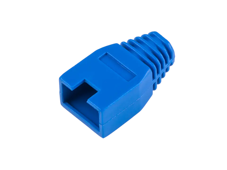 Osłona gumowa wtyku 8p8c RJ45 niebieska w sklepie Wasserman.eu