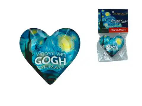 ⁨Magnes serce - V. van Gogh, Gwiaździsta Noc (CARMANI)⁩ w sklepie Wasserman.eu