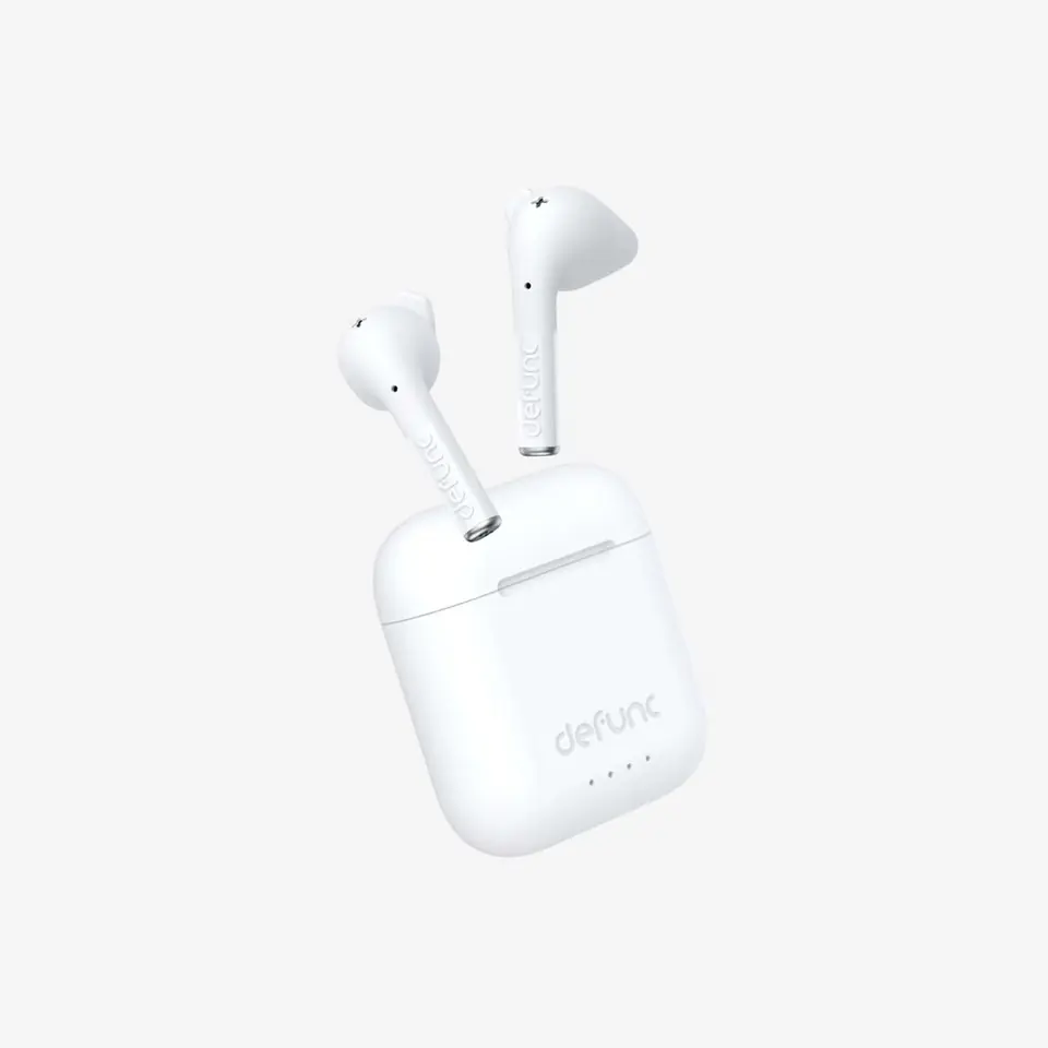 ⁨DEFUNC True Talk Headset True Wireless Stereo (TWS) In-ear Calls/Music/Sport/Everyday USB Type-C Bluetooth White⁩ at Wasserman.eu